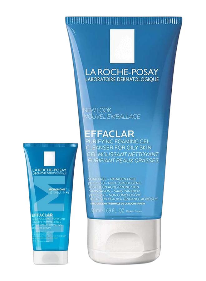 LA ROCHE-POSAY Effaclar Acne Foaming Cleansing Gel 200ML  + 50 ml travel size - Image 1